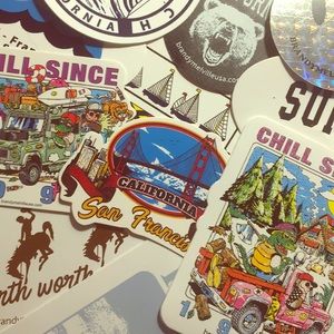 Brandy Melville set of 12 stickers